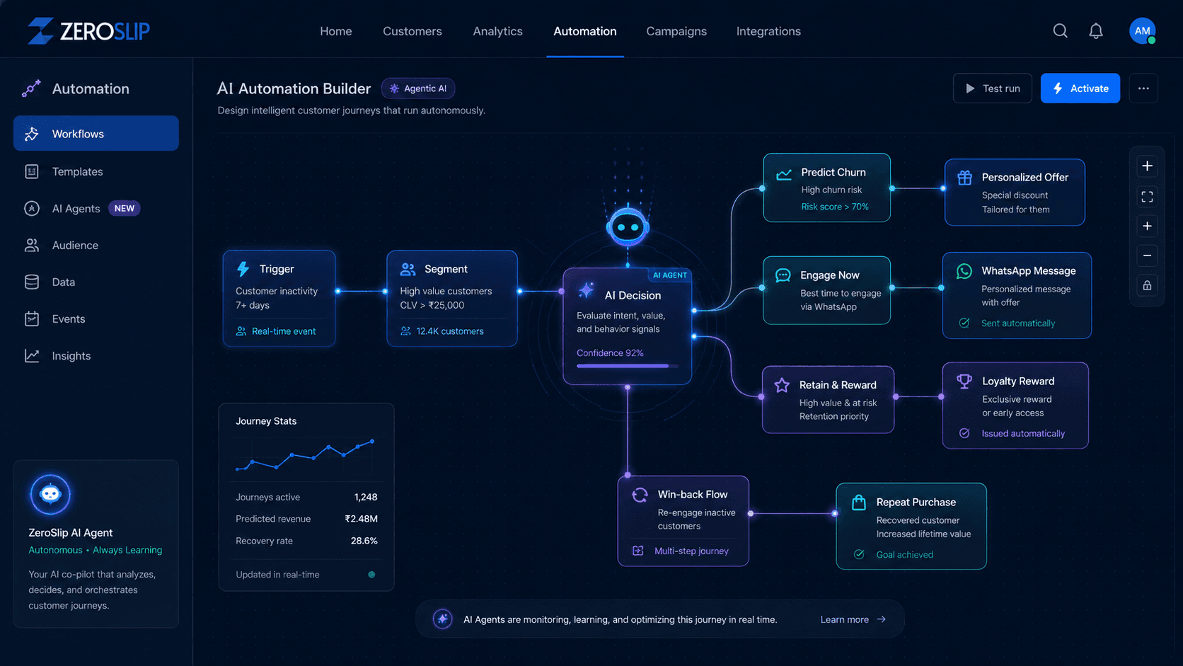 Automation Workflow Builder